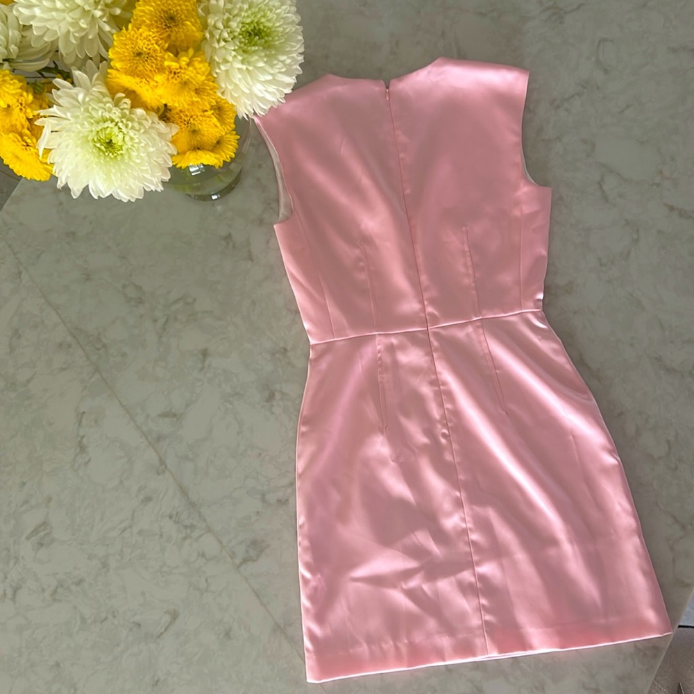 NWT Zara Satin Effect Mini Dress - Picture 5 of 9